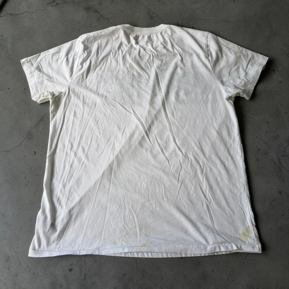 Aeropostale Mens XL White Aero NY 1987 Graphic T-Shirt Short Sleeve Crewneck - Picture 3 of 9
